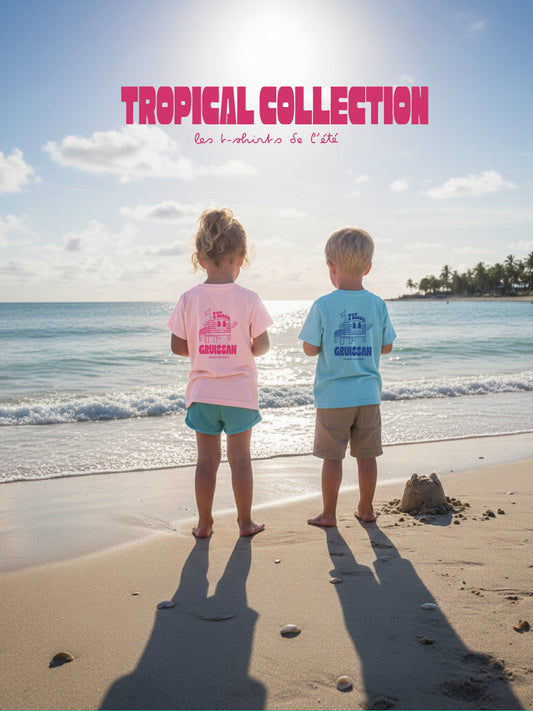 Les t-shirts Gruissan pour enfants !